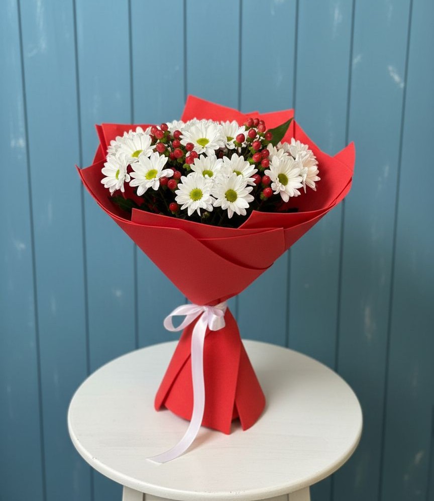 Букет цветов из: Хризантемы в Ярково