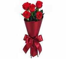 Букет 5 Красных роз Эдлесс Лав в Ярково