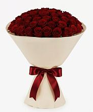 Букет 101 Бордовая роза Блэк Бакарра #REPLACE_PRED# Ярково