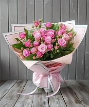 Букет Розовый кустик в Ярково