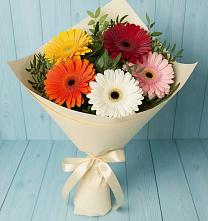 Букет цветов из:  Герберы в Ярково