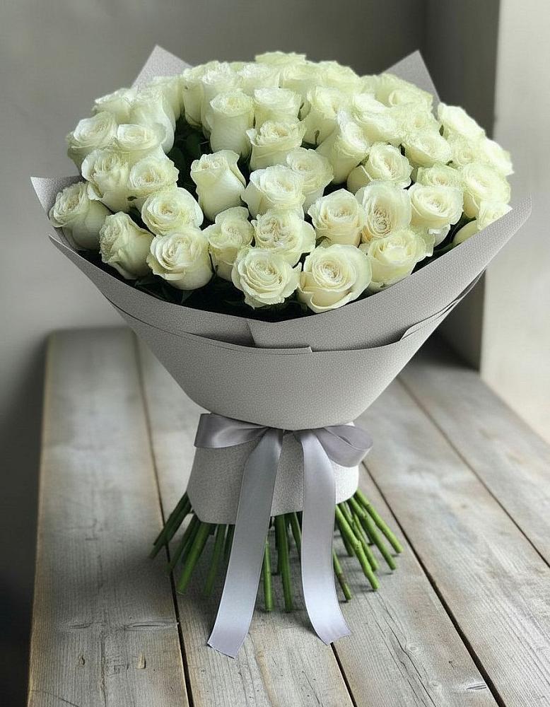 Букет 35 Белых роз в Ярково