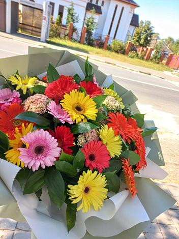 Букет цветов из: Герберы в Ярково