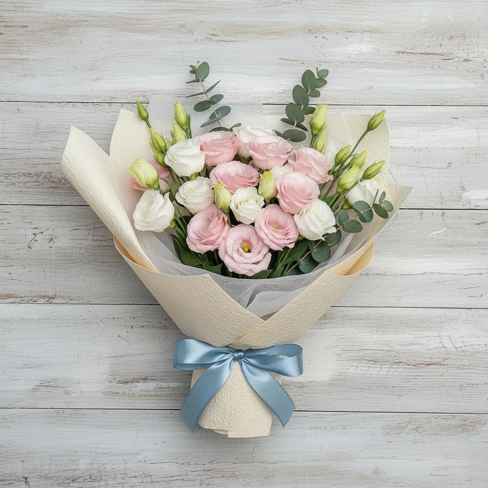 Букет цветов из: Лизиантусы в Ярково